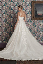 Load image into Gallery viewer, Justin Alexander Signature "Dinah" 99156 with detachable train, Salon Sample