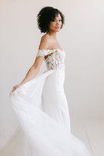 Load image into Gallery viewer, Emily Hart "Catalina" with overskirt , Salon Sample